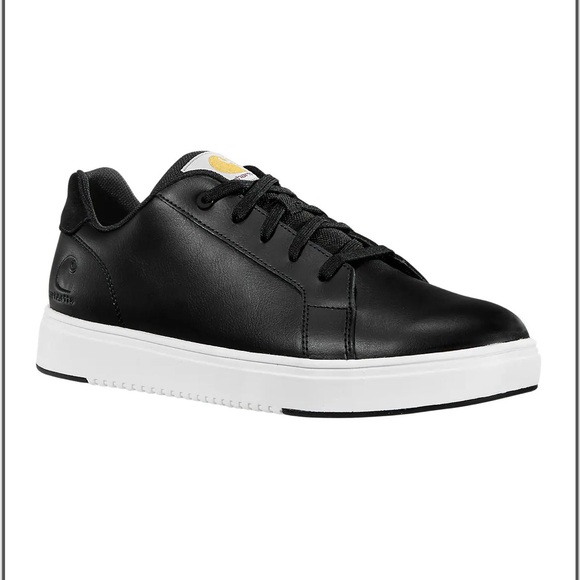 Carhartt Black Leather Sneakers - Picture 2 of 15